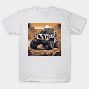 Jeep  a muddy mountain T-Shirt